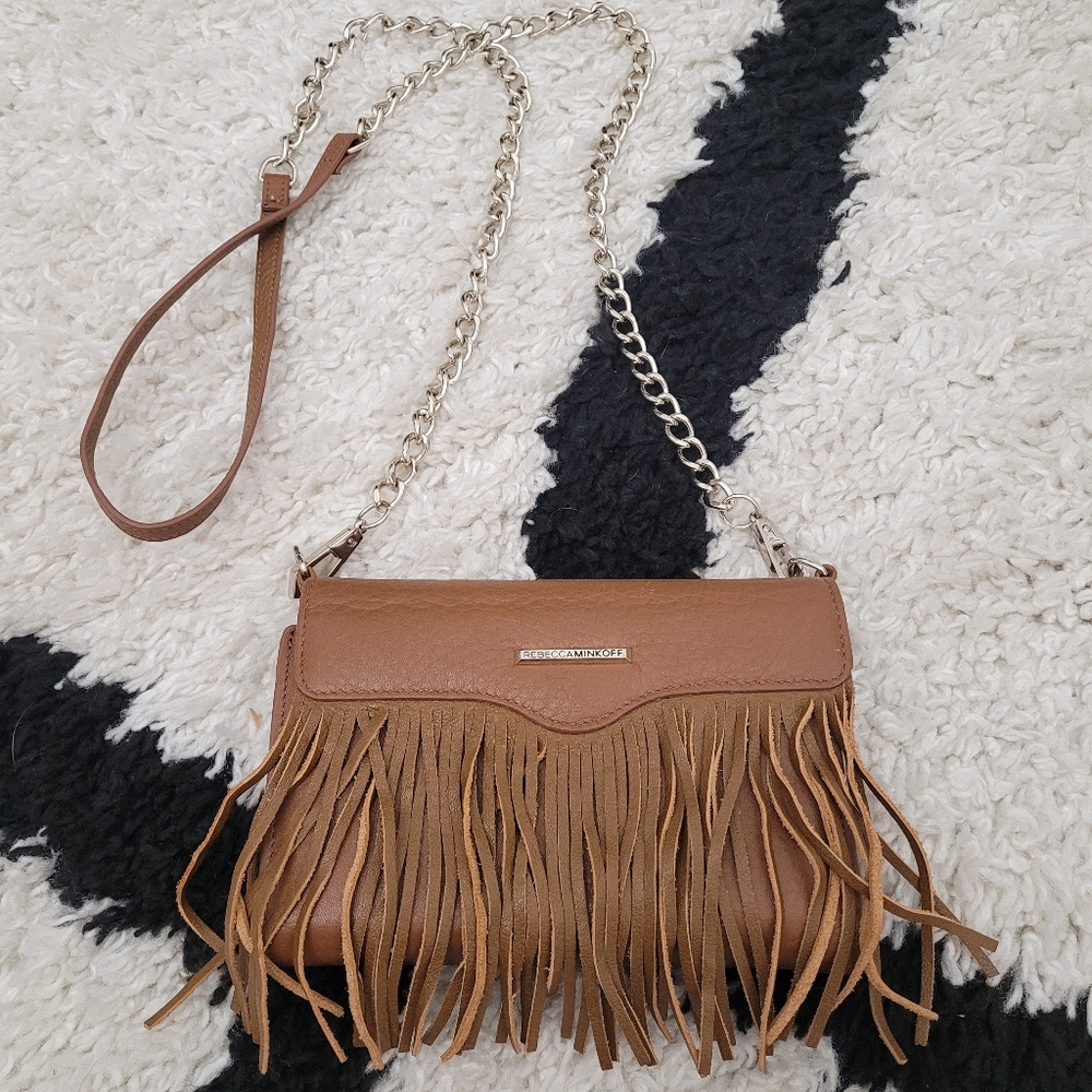 Rebecca Minkoff Mini Crossbody with Fringe
